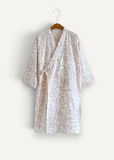 Cotton Kimono Robe Short